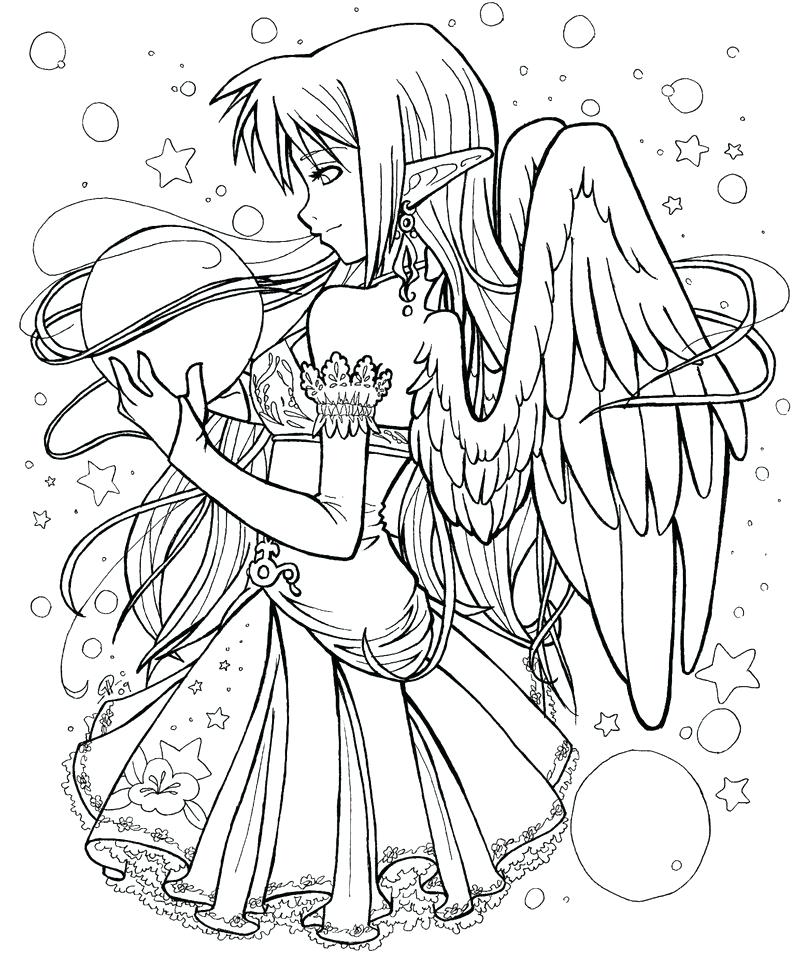Coloring Pages For Adults Anime at GetColorings.com | Free printable