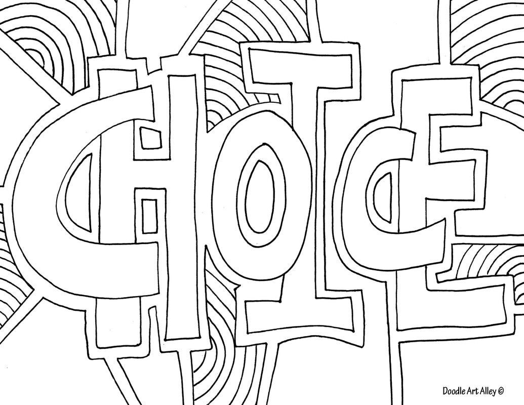 Coloring Pages For Adults Words at GetColorings.com  Free printable