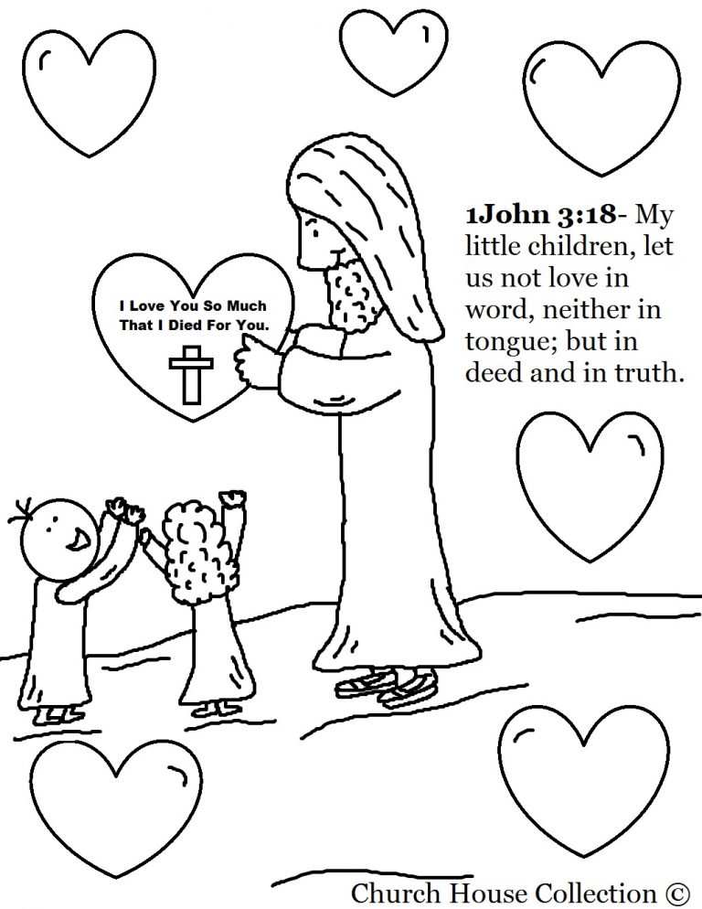 Coloring Pages For Childrens Church at GetColorings.com | Free