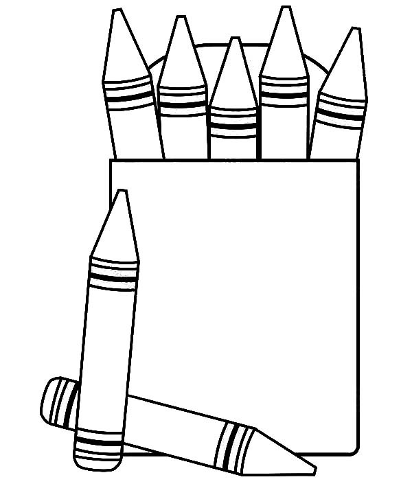 Coloring Pages For Crayons at Free printable