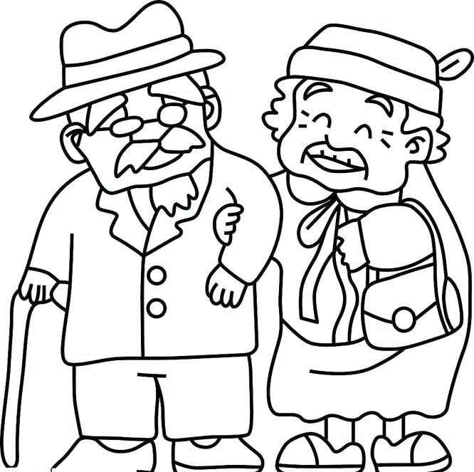 Coloring Pages For Elderly Adults At GetColorings Free Printable 