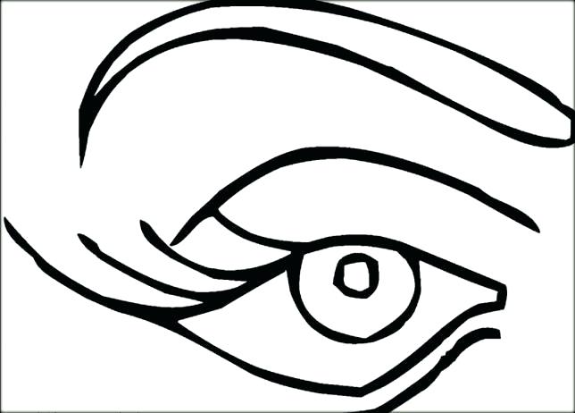 644x462 Astounding Eyes Coloring Pages Eye Page Care World