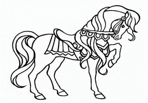 Coloring Pages For Girls Horses at GetColorings.com | Free ...