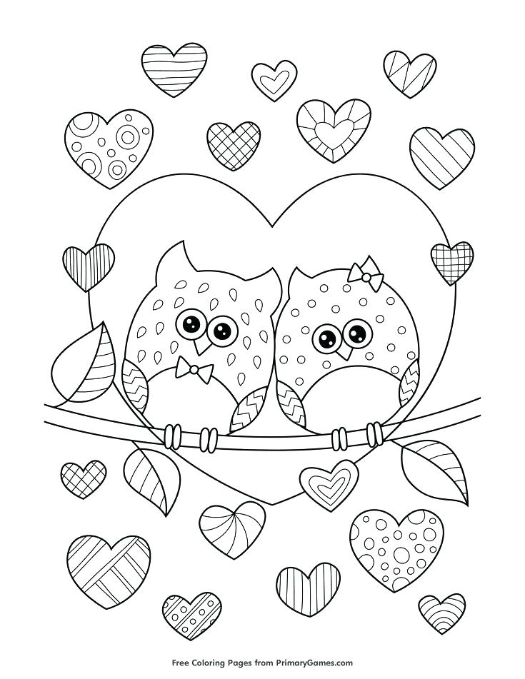 Coloring Pages For Girls Owls at GetColorings.com | Free printable