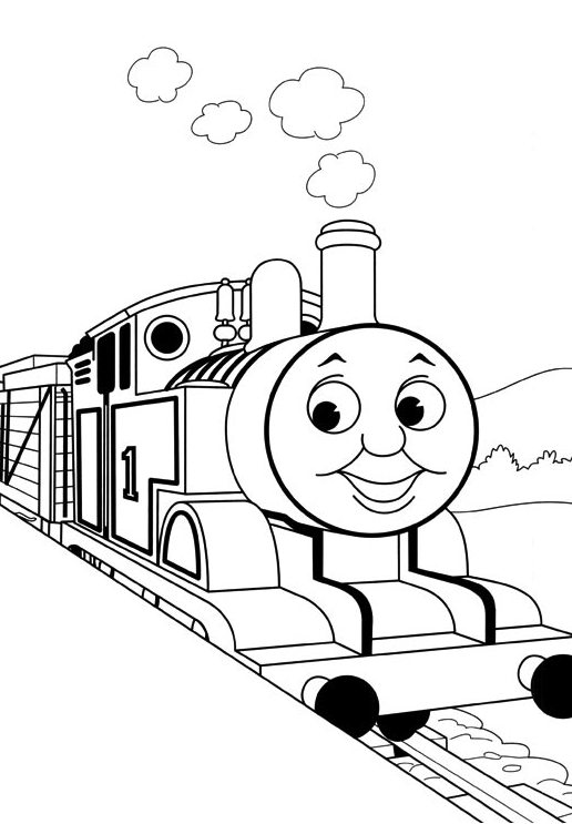 Coloring Pages For Kids Train at GetColorings.com | Free ...