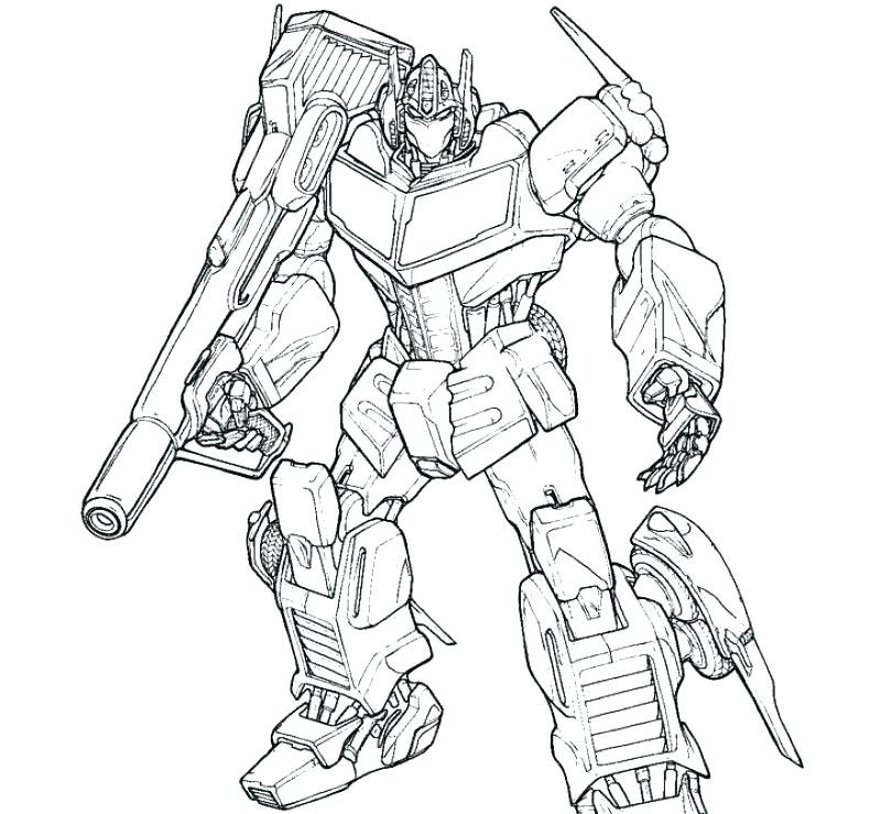 Coloring Pages For Kids Transformers at GetColorings.com | Free