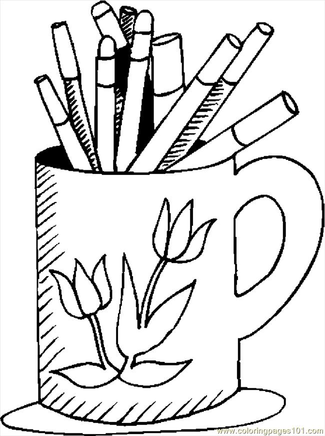 Coloring Pages For Markers at GetColorings.com | Free ...