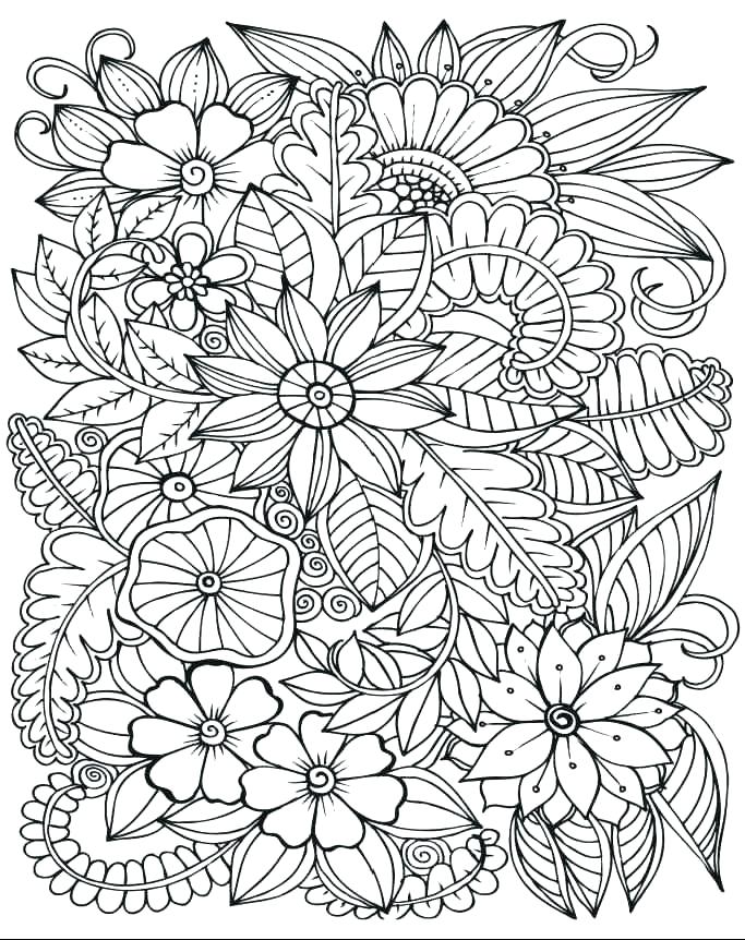 Coloring Pages For Markers At GetColorings Free Printable 