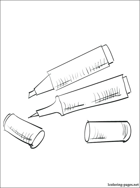 Coloring Pages For Markers at GetColorings.com | Free printable