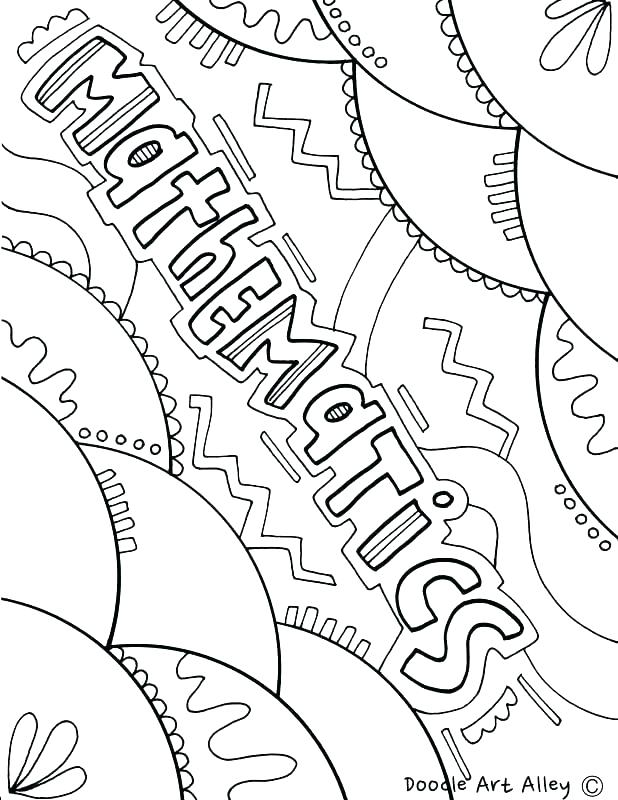 Coloring Sheets For Middle School Coloring Pages