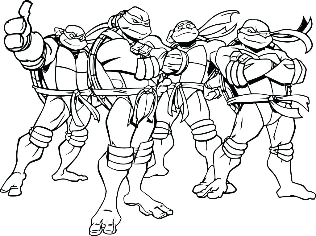Coloring Pages For Teenage Mutant Ninja Turtles at ...
