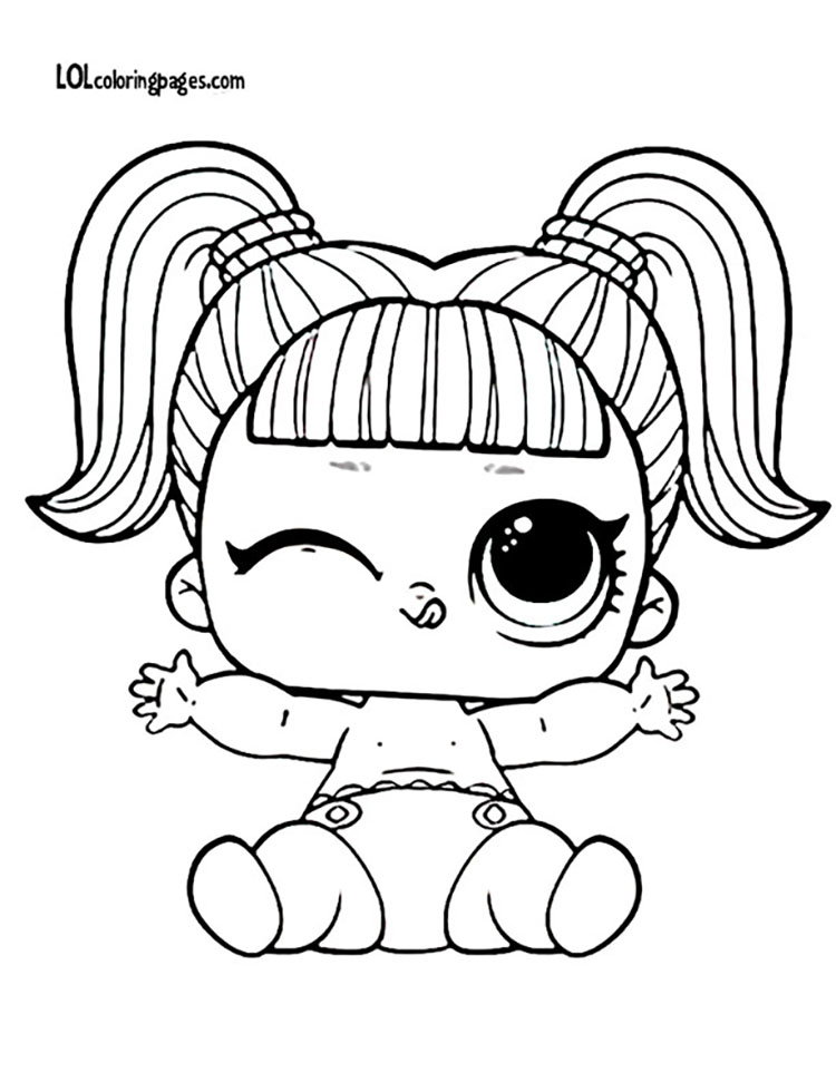 Coloring Pages Lol Dolls at GetColorings.com | Free printable colorings