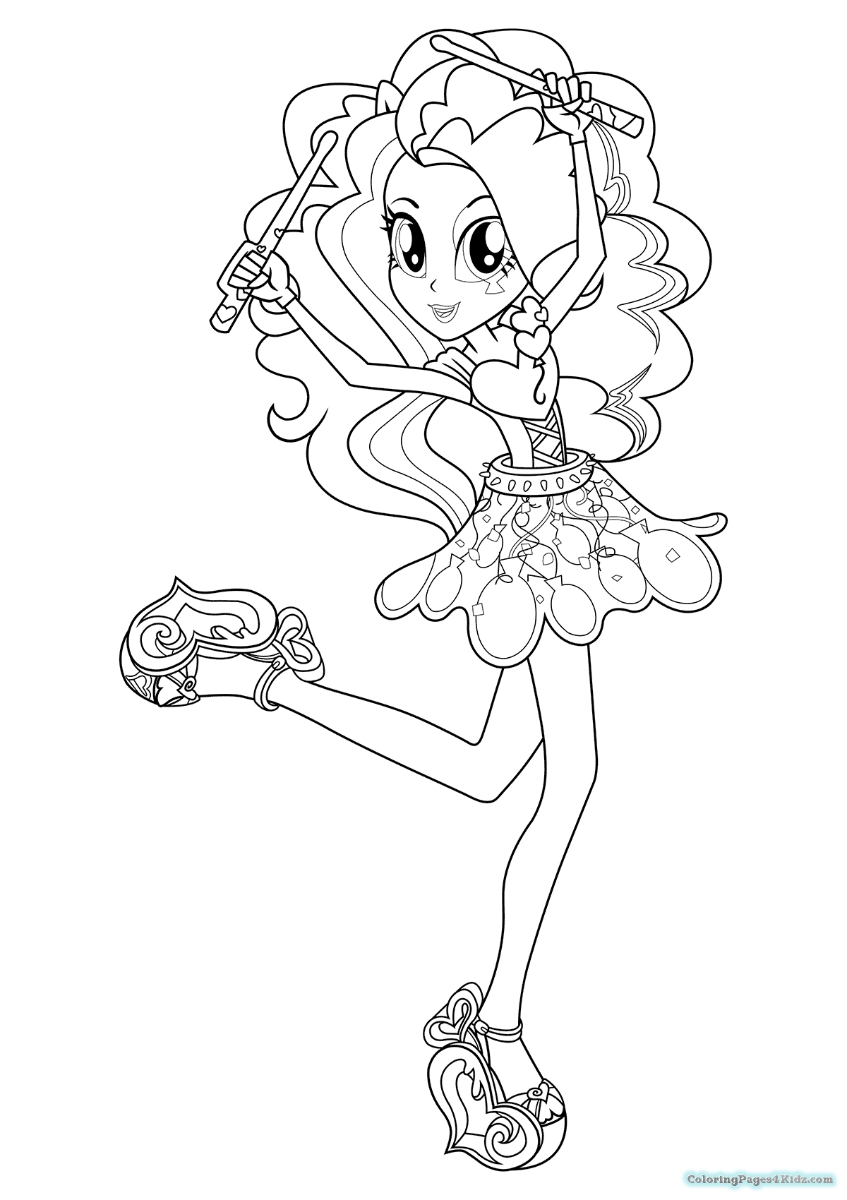 Coloring Pages My Little Pony Equestria At GetColorings Free 