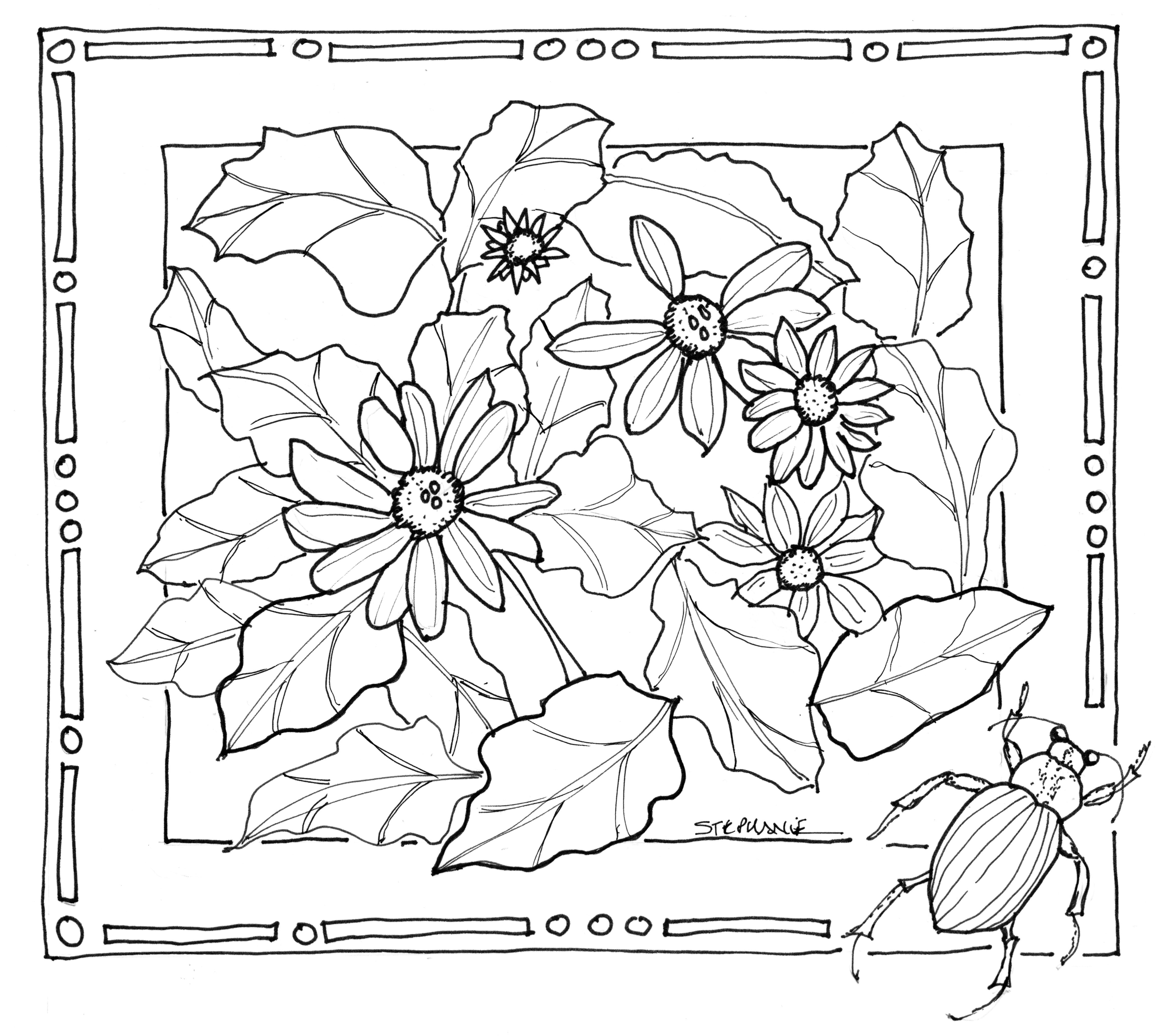 Coloring Pages Nature Scenes at Free printable