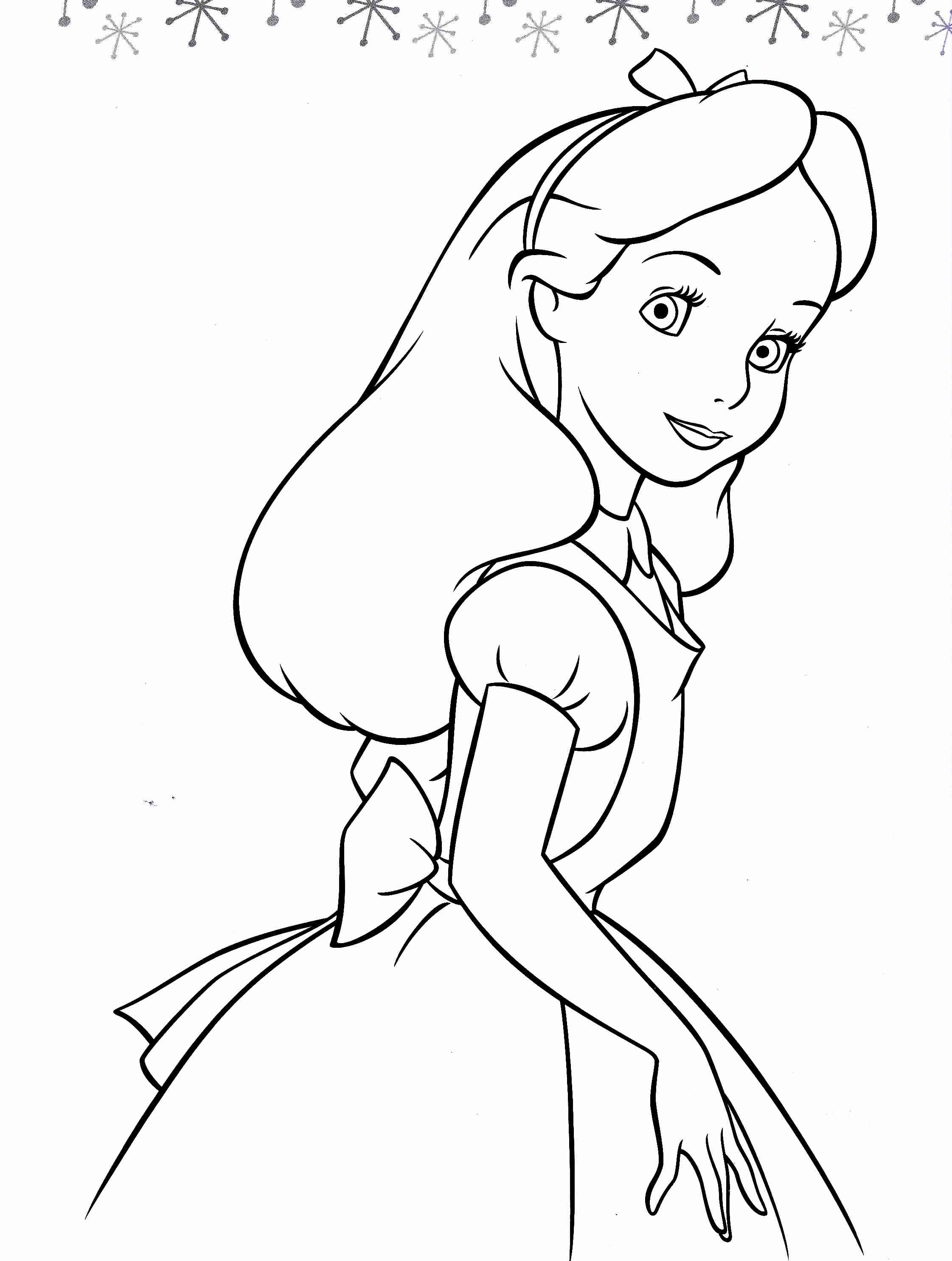 Coloring Pages Of Alice In Wonderland Characters at GetColorings.com
