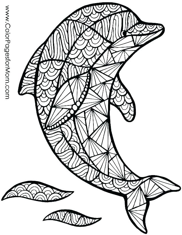 Coloring Pages Of Animals Hard at Free printable