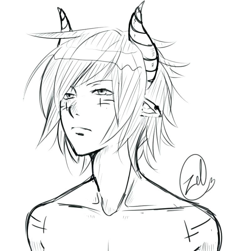 Coloring Pages Of Anime Boys At GetColorings Free Printable 