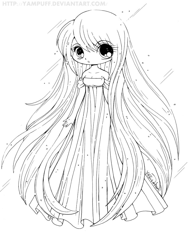 Coloring Pages Of Anime People At GetColorings Free Printable 
