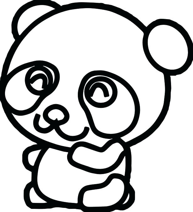 Coloring Pages Of Baby Pandas at Free printable