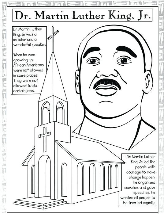 Coloring Pages Of Black History Month at Free