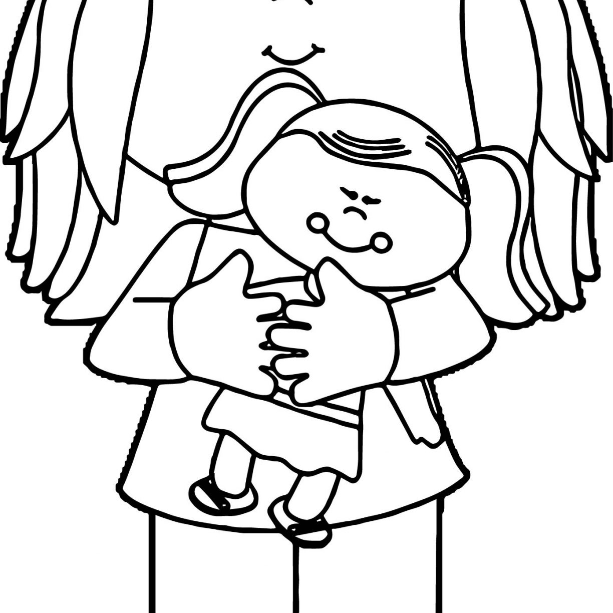 Coloring Pages Of Children Holding Hands at GetColorings ...