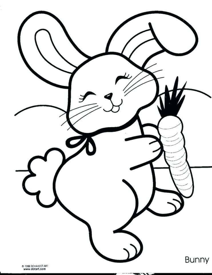 Coloring Pages Of Cute Baby Bunnies At GetColorings Free 