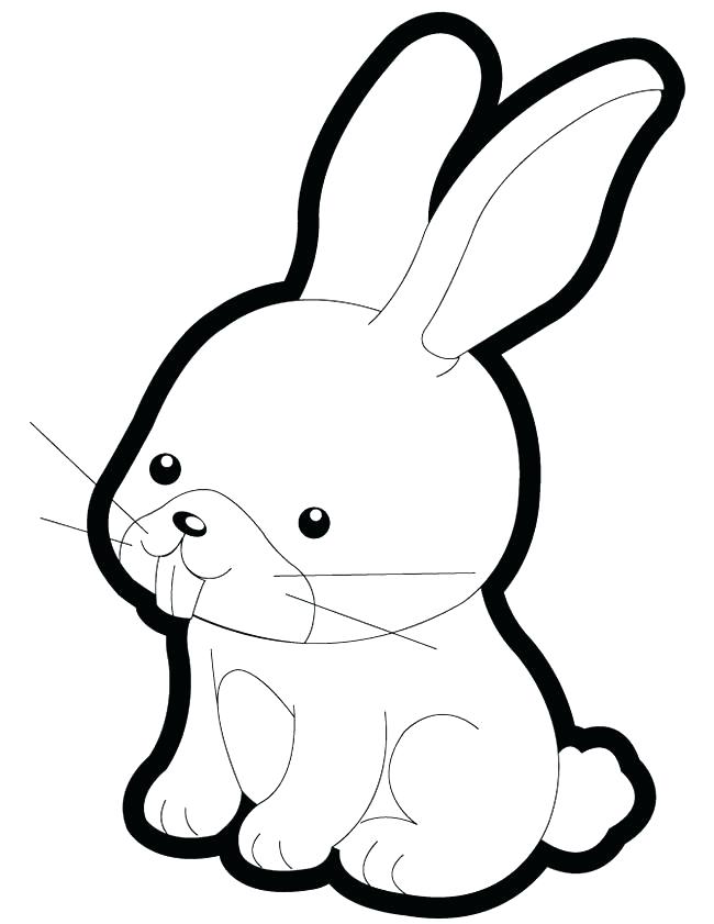 Coloring Pages Of Cute Baby Bunnies at GetColorings.com | Free