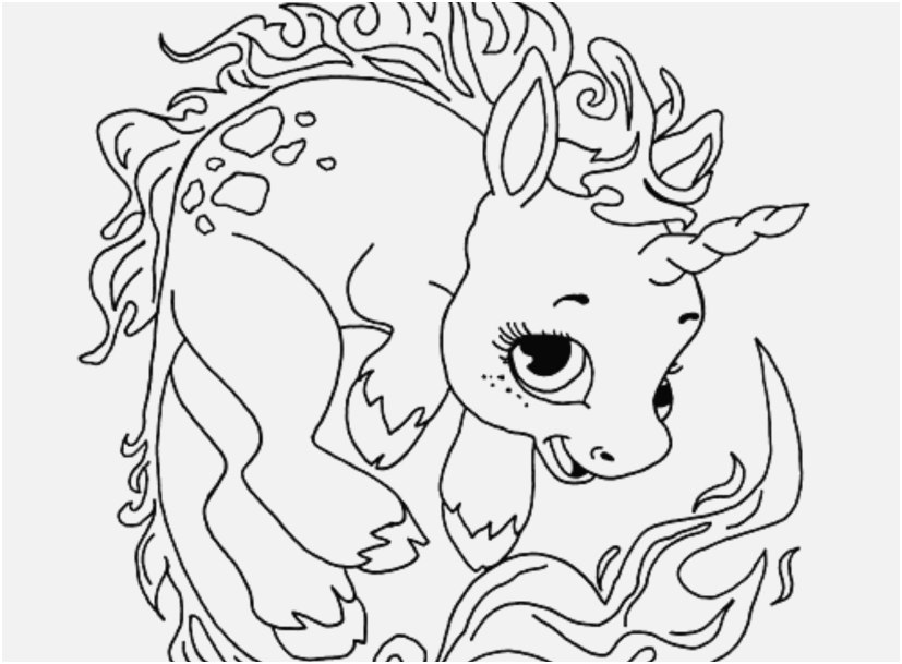 free printable coloring pages of cute unicorn