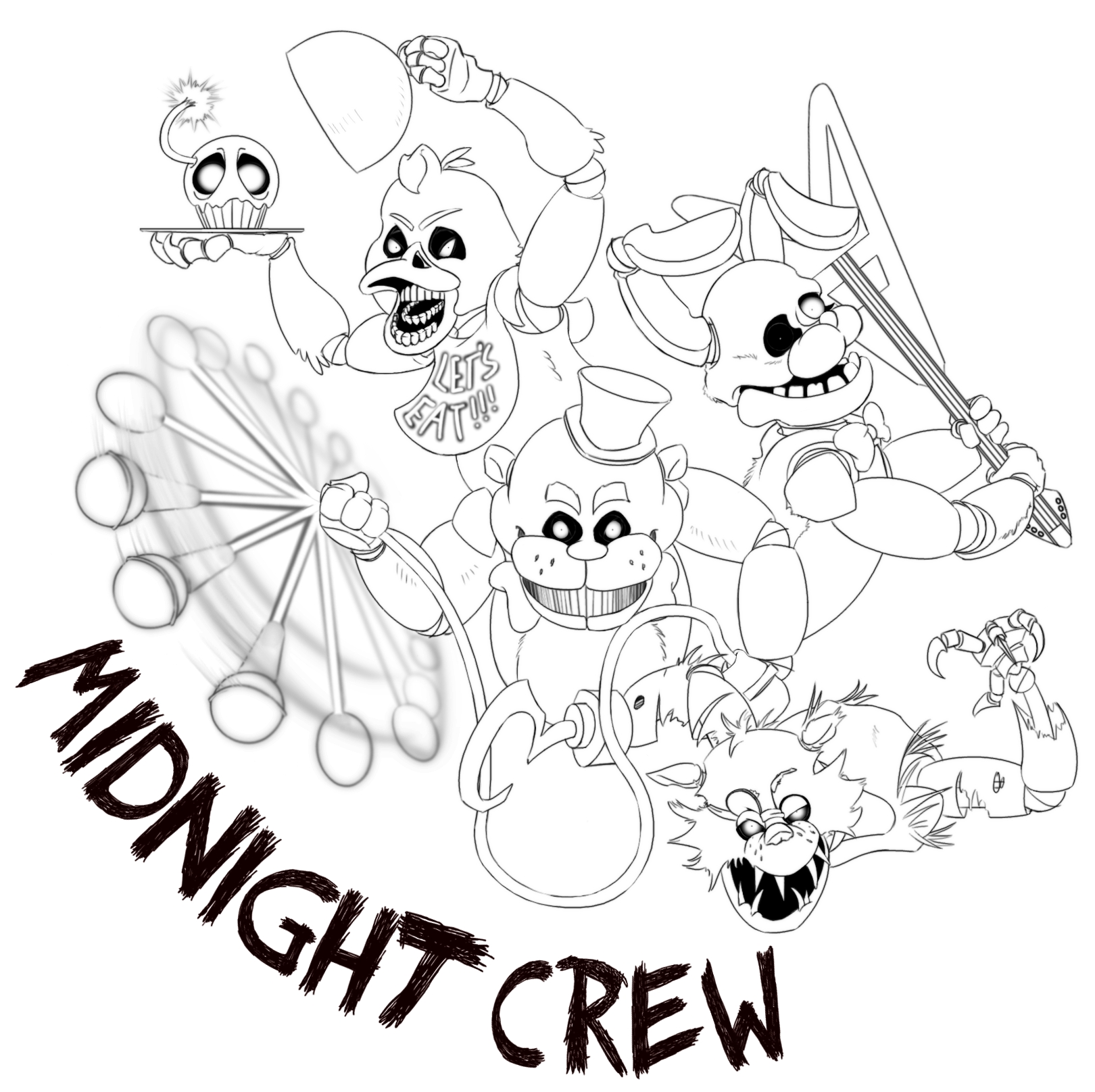 Coloring Internet pages Of Fnaf at No cost printable photo regarding Fnaf Printable Coloring Pages known as Coloring Web pages Of Fnaf at No cost printable