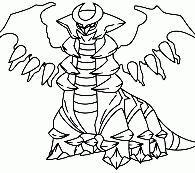 Coloring Pages Of Pokemon Legendaries At Getcolorings Free