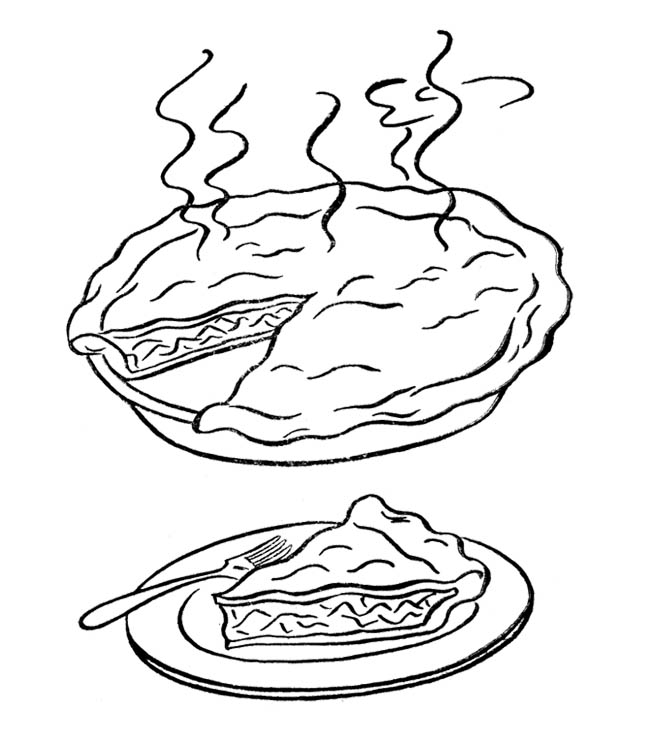Coloring Pages Pumpkin Pie at GetColoringscom Free