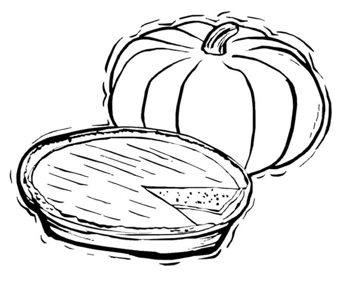 Coloring Pages Pumpkin Pie At GetColorings Free Printable 