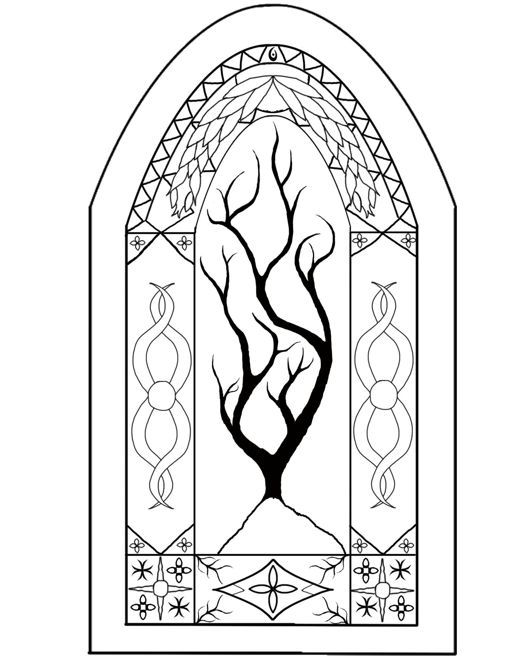 Coloring Pages That Look Like Stained Glass at GetColorings.com | Free