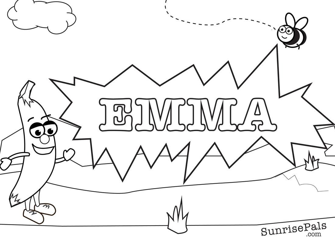 Coloring Pages That Says Your Name at GetColorings.com | Free printable