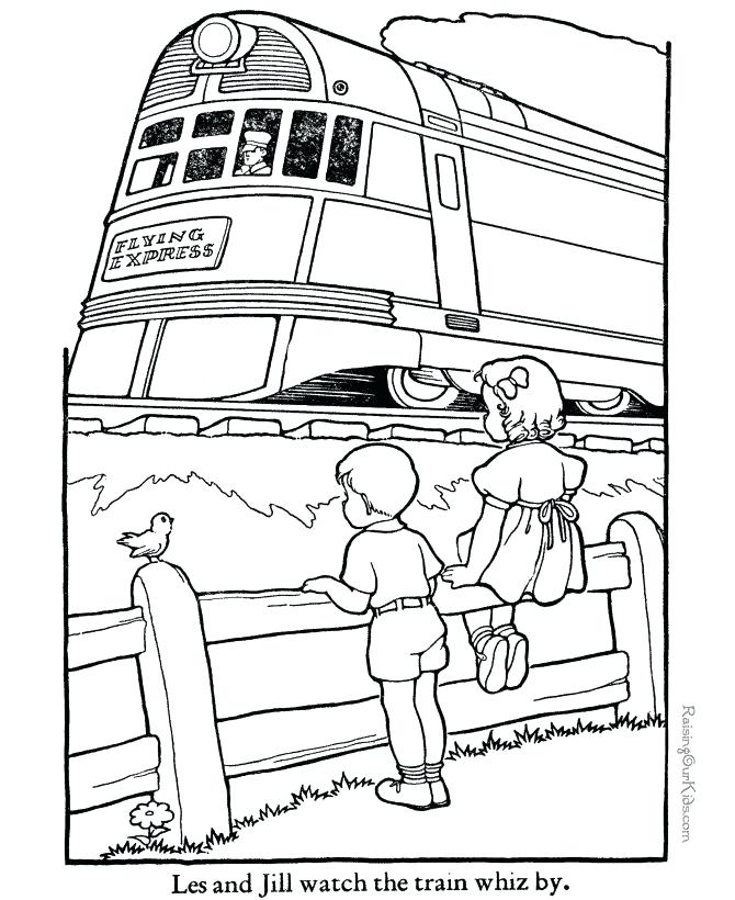 Coloring Pages Trucks And Trains at GetColorings.com | Free printable