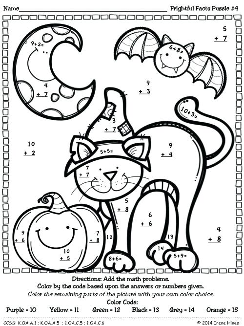 Color By Code Coloring Pages at GetColorings.com | Free printable