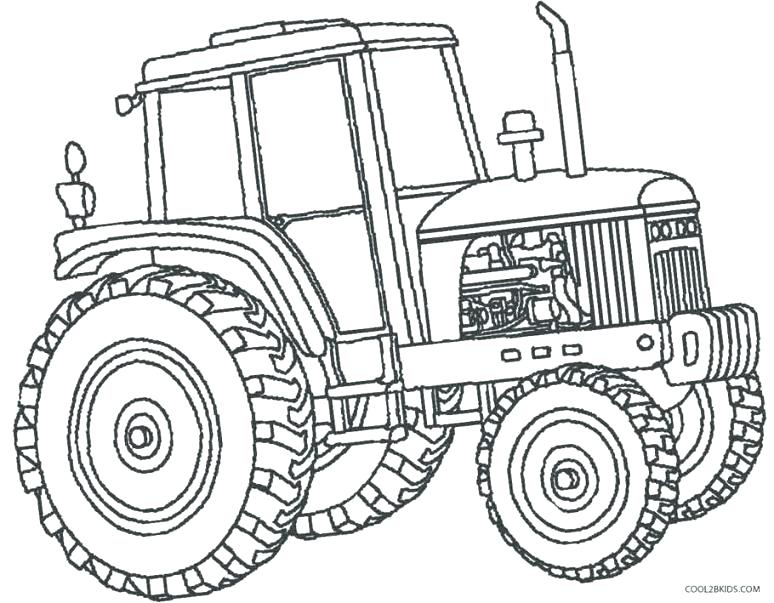 Kombajn Traktor Combine Kolorowanki Druku Kolorowanka Dzieci Backhoe