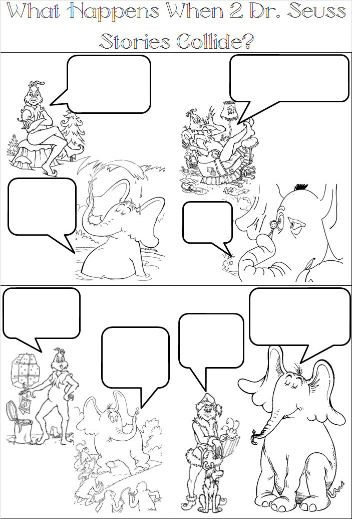 Comic Strip Coloring Pages at Free printable