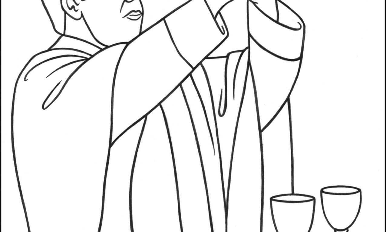 Communion Coloring Pages at GetColorings.com | Free printable colorings