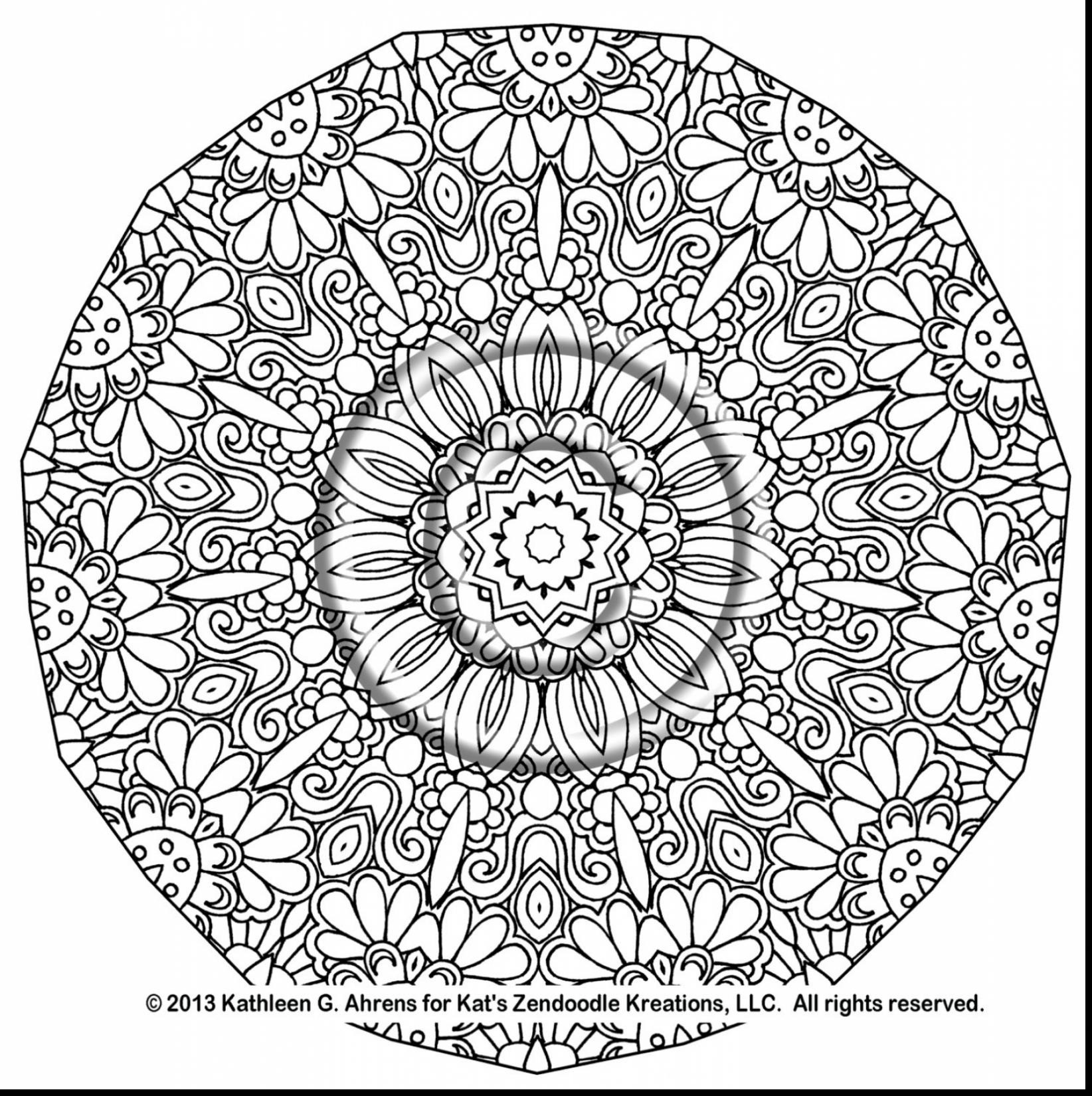 Complex Coloring Pages For Kids at GetColorings.com | Free printable ...