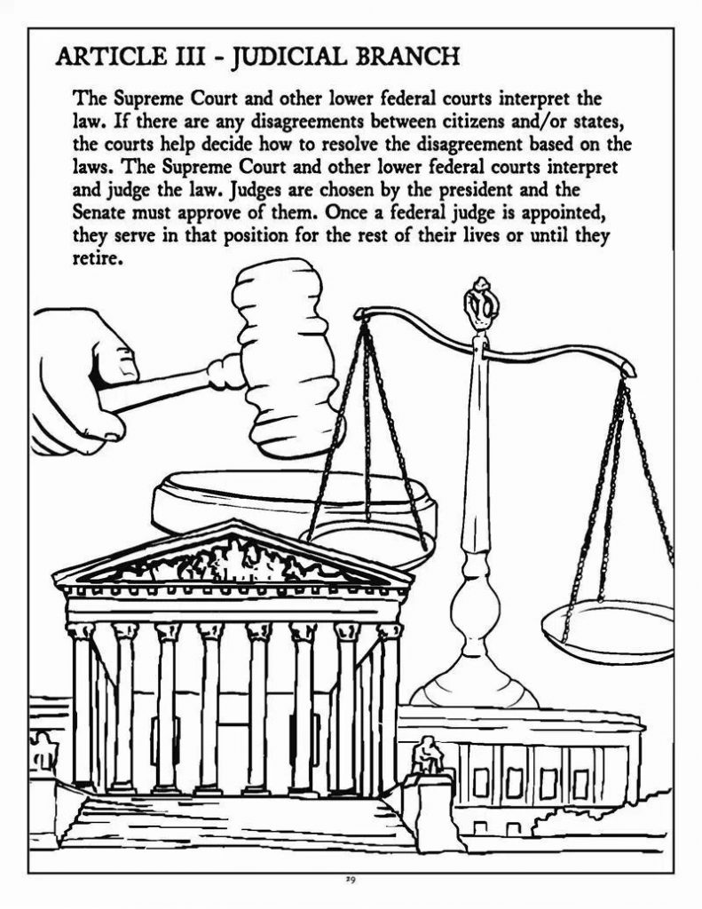 Constitution Coloring Pages at GetColorings.com | Free printable