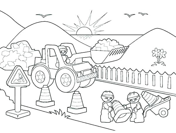 Construction Coloring Pages at GetColoringscom Free