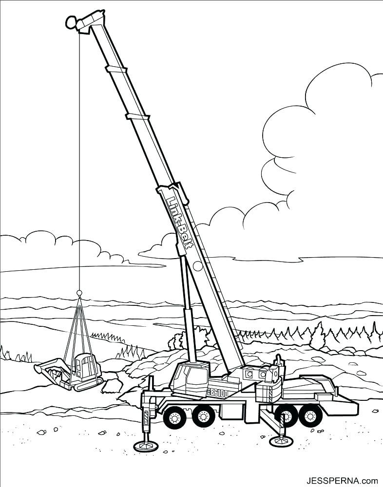 Construction Site Coloring Pages at GetColorings.com ...