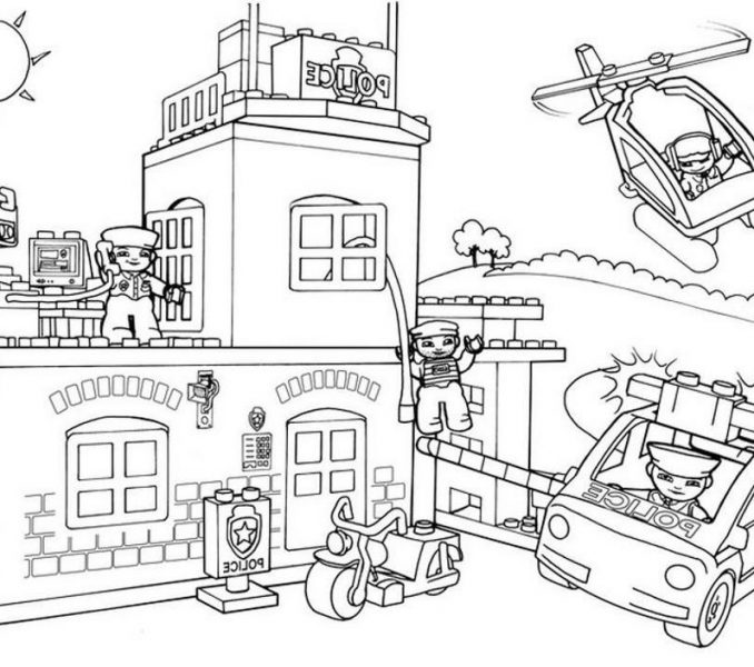 Construction Site Coloring Pages at GetColorings.com | Free printable