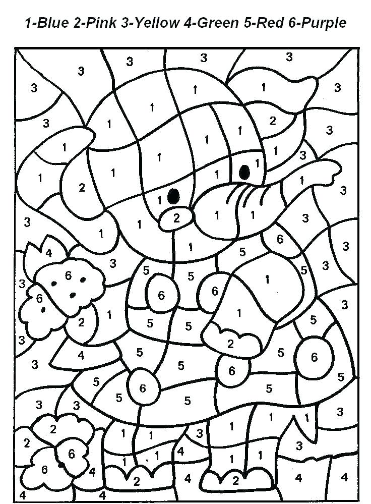 Cool Color By Number Coloring Pages At GetColorings Free 