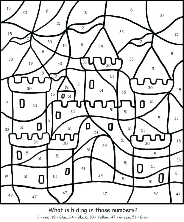Cool Color By Number Coloring Pages at GetColorings.com | Free