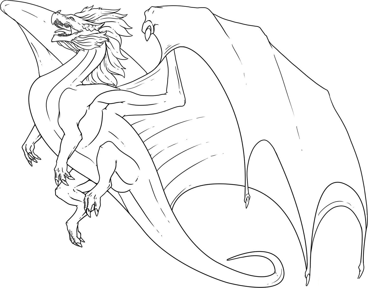 Cool Coloring Pages Of Dragons at GetColorings.com | Free printable