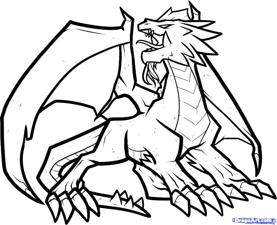 Cool Dragon Coloring Pages at GetColorings.com | Free printable