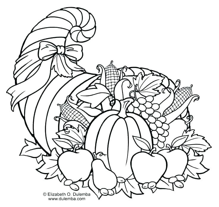 Cornucopia Coloring Pages Printable at GetColorings.com ...