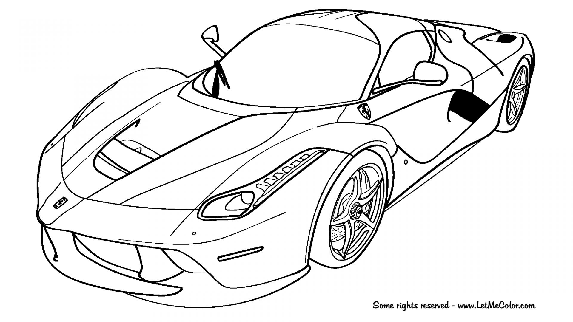 Corvette Coloring Pages At Getcolorings.com | Free Printable Colorings